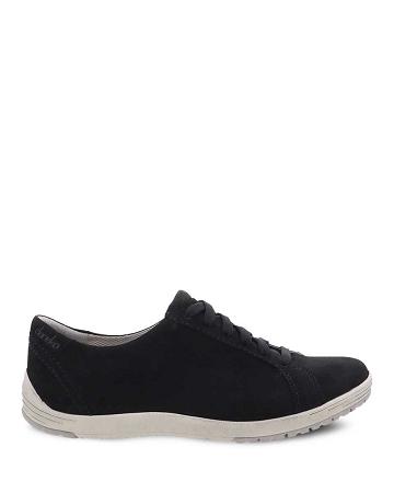 Baskets Dansko Leela Imperméables Nubuck Femme Noir | FR 658OKI